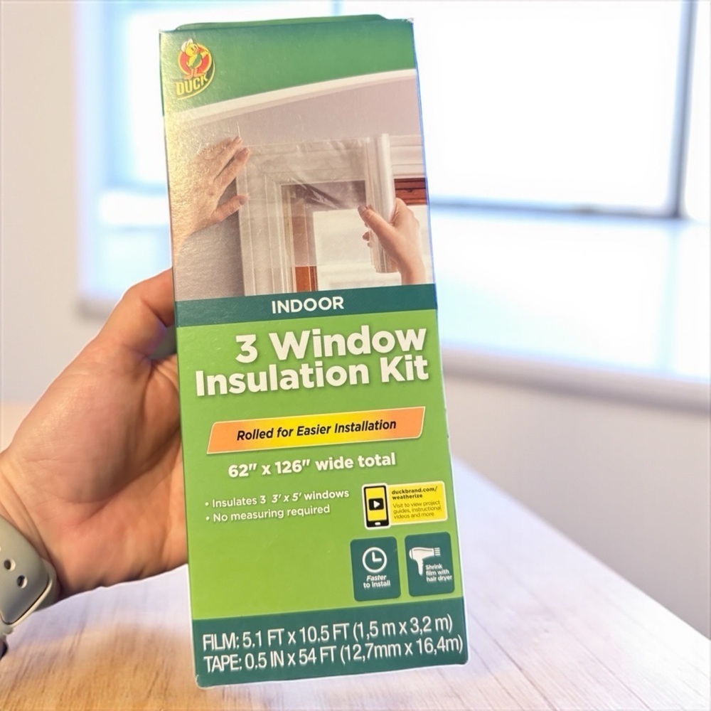 Seal the Chill: Cozy Winter Window Insulation Kit Awaits! ❄️🏠✨ Duck Brand I NIB